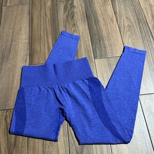 NVGTN Blue High-Waisted Leggings